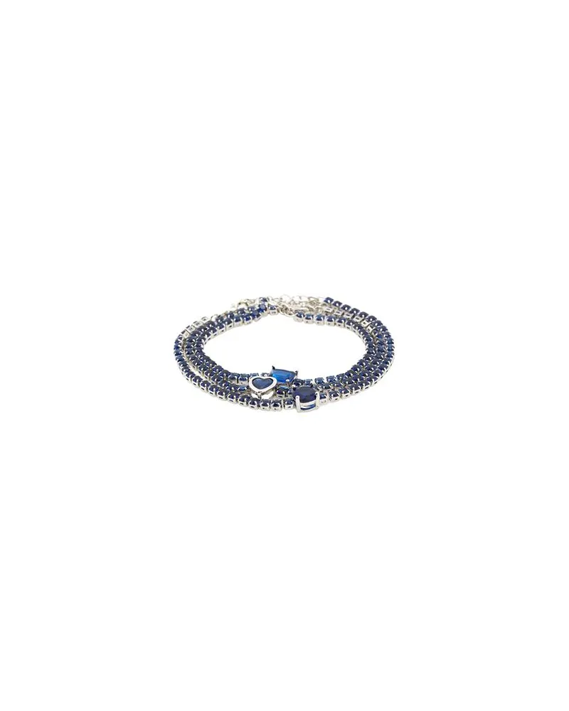 8 by Yoox RHINESTONE BRACELET SET   - SCHMUCK und UHREN - Armbänderauf YOOX.COM Blau
