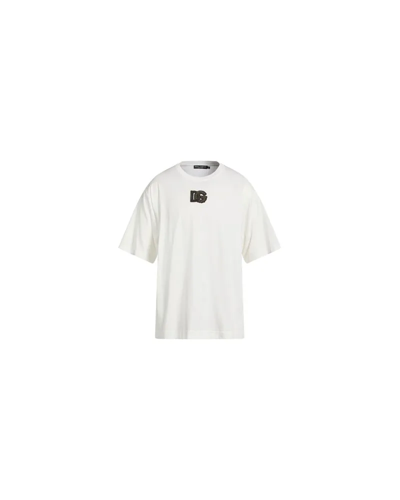 Dolce & Gabbana TOPS - T-shirtsauf YOOX.COM Elfenbein
