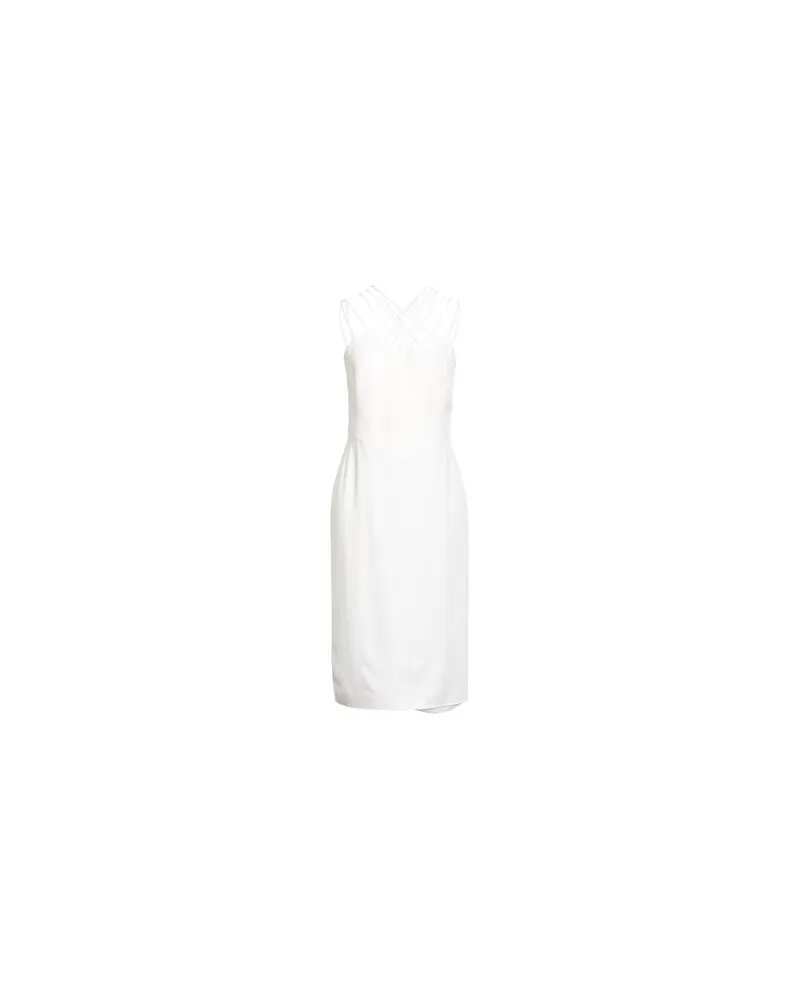 Alberta Ferretti KLEIDER - Midi-Kleiderauf YOOX.COM Elfenbein