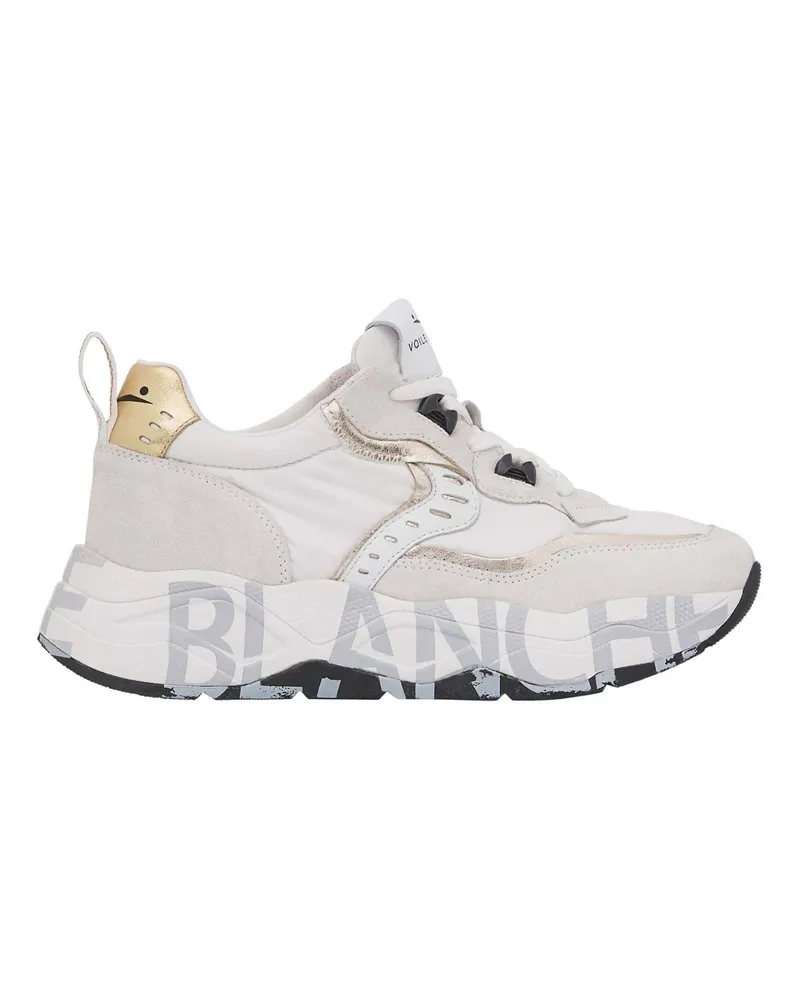 Voile Blanche Sneakers Platin