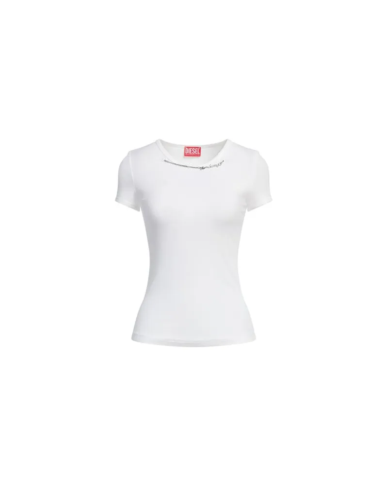 Diesel TOPS - T-shirtsauf YOOX.COM Weiß