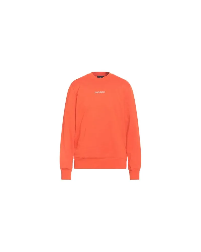 Liu Jo TOPS - Sweatshirtsauf YOOX.COM Orange
