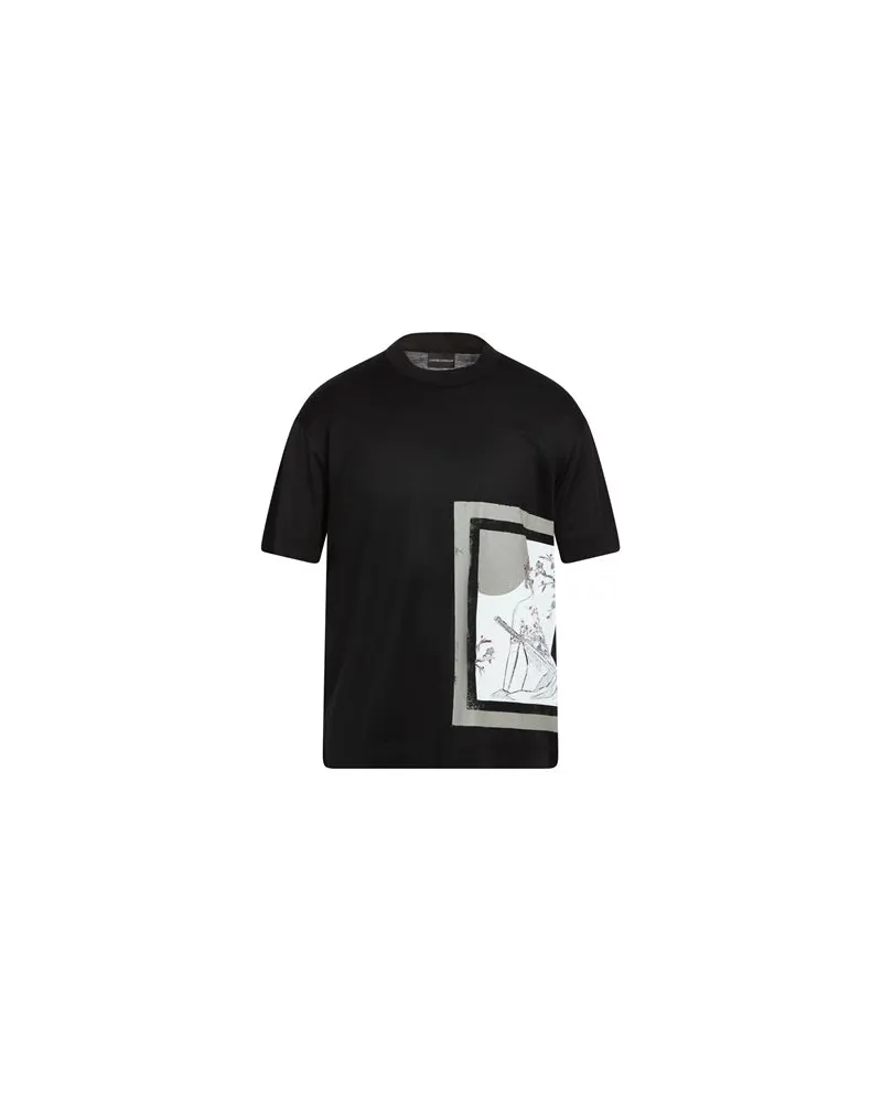 Emporio Armani TOPS - T-shirtsauf YOOX.COM Schwarz