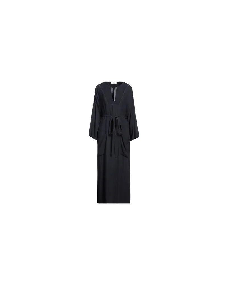 Fabiana Filippi KLEIDER - Maxi-Kleiderauf YOOX.COM Nachtblau