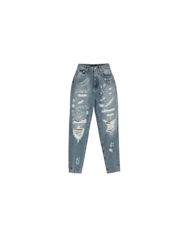 Dolce & Gabbana HOSEN & RÖCKE - Jeanshosenauf YOOX.COM Blau