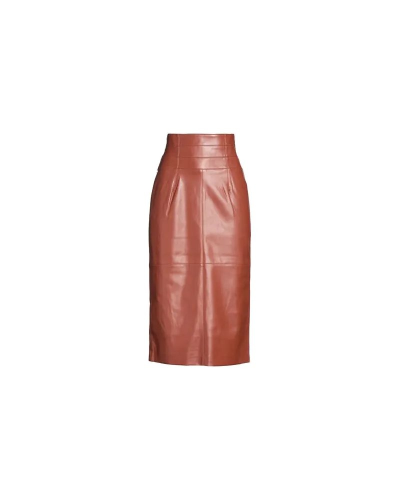 Manila Grace HOSEN & RÖCKE - Midi-Röckeauf YOOX.COM Braun