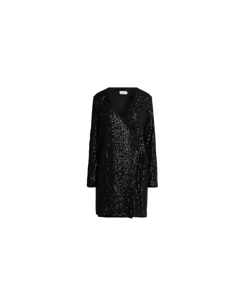 Molly Bracken LE SOIR - KLEIDER - Mini-Kleiderauf YOOX.COM Schwarz
