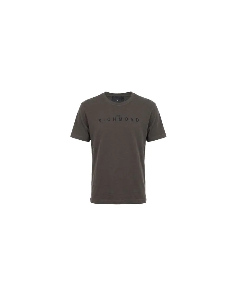 John Richmond TOPS - T-shirtsauf YOOX.COM Dunkelgrün