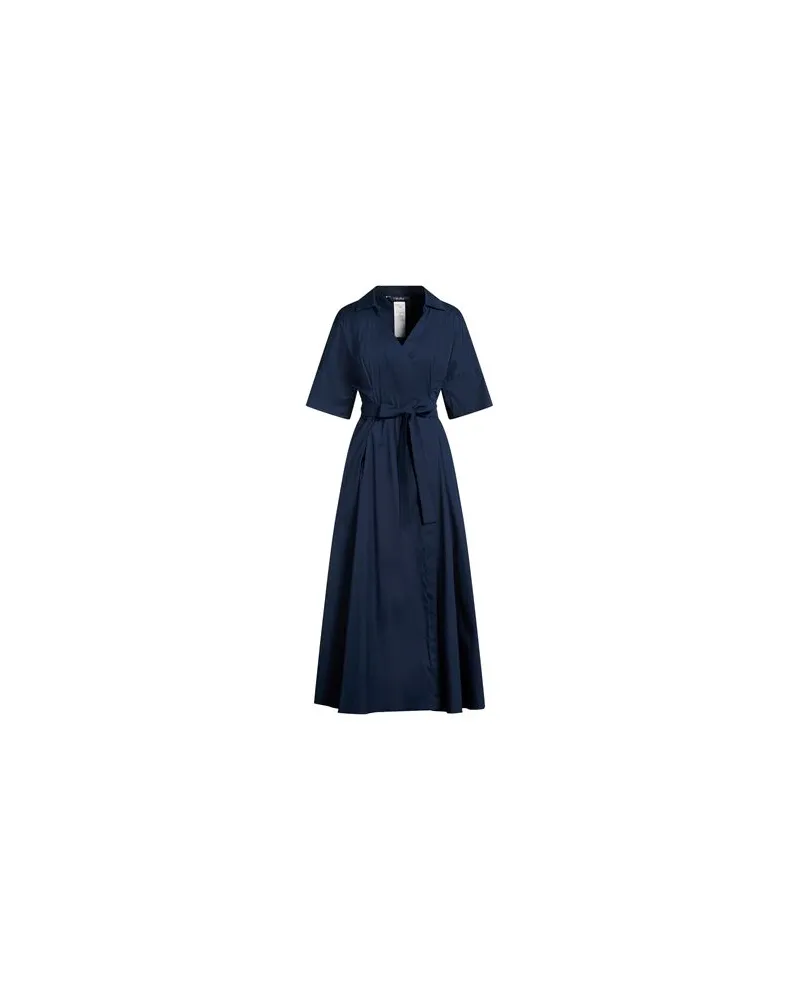 Max Mara KLEIDER - Maxi-Kleiderauf YOOX.COM Marineblau