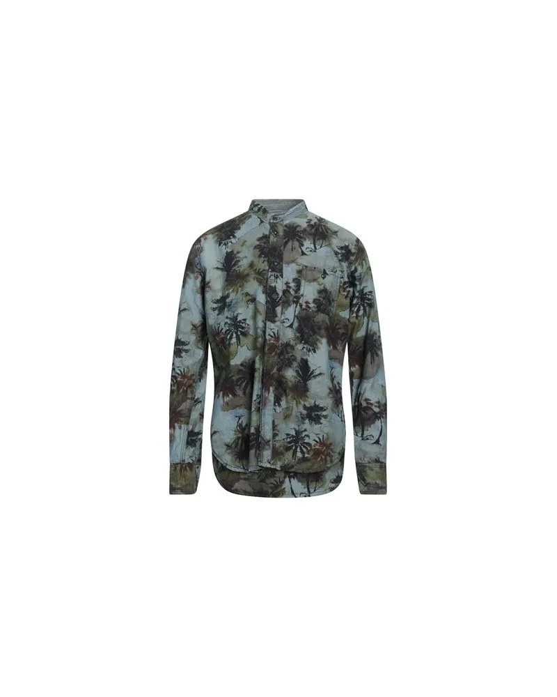 Hand Picked TOPS - Hemdenauf YOOX.COM Hellblau