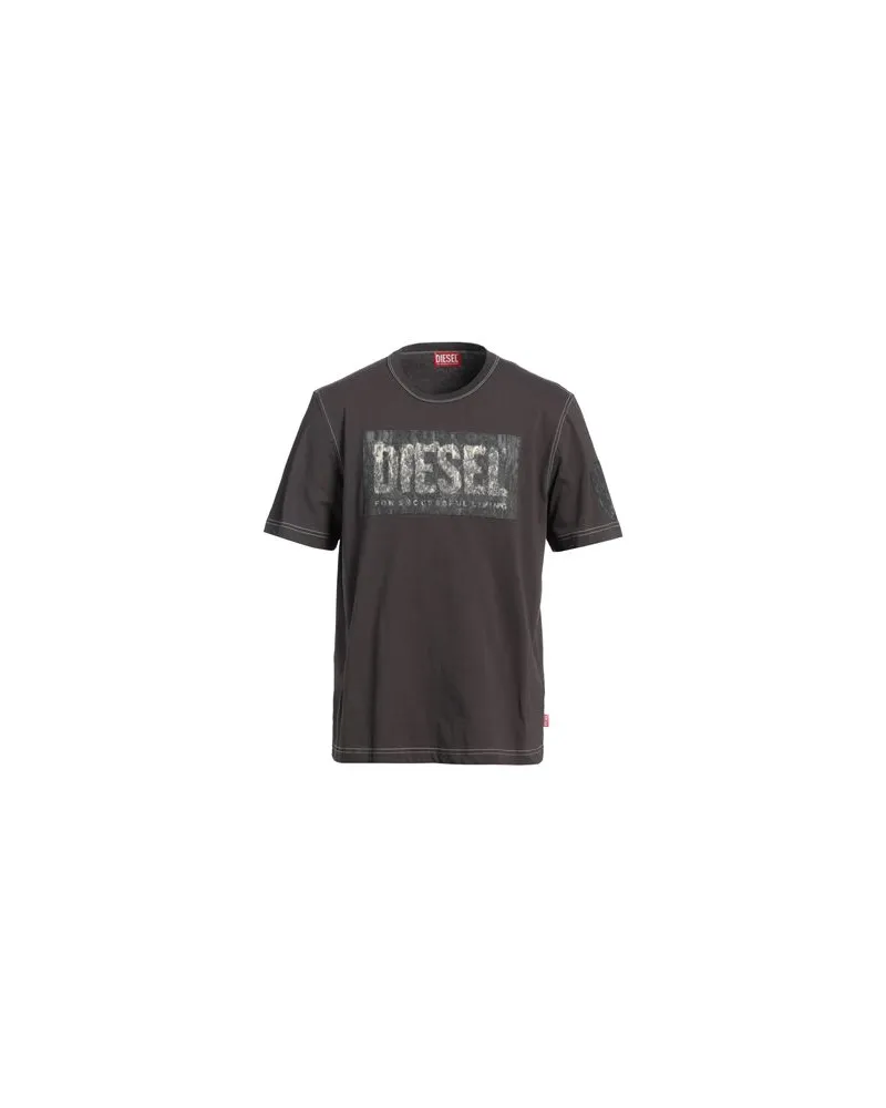 Diesel TOPS - T-shirtsauf YOOX.COM Blei