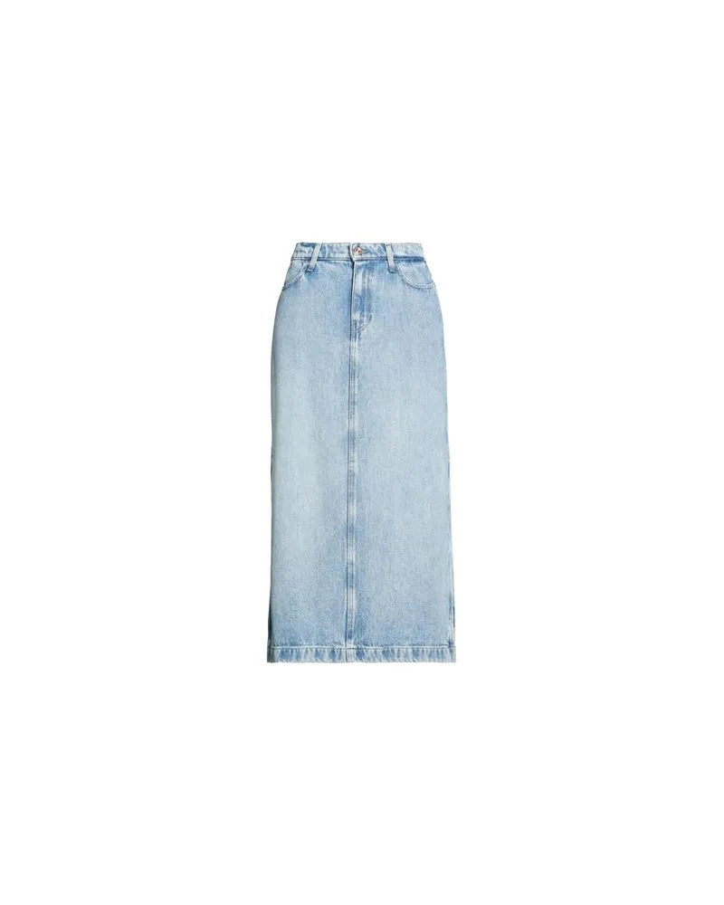 7 for all mankind HOSEN & RÖCKE - Jeansröckeauf YOOX.COM Blau