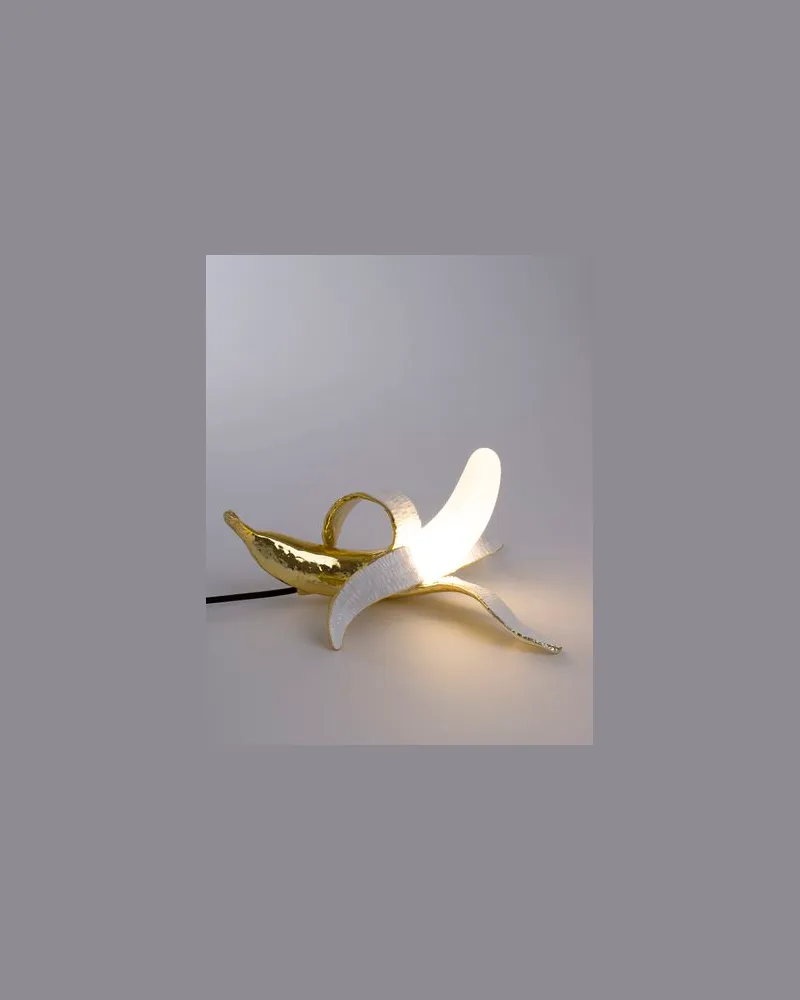 Seletti Banana Lamp Dewey   - BELEUCHTUNG - Tischleuchtenauf YOOX.COM Gold