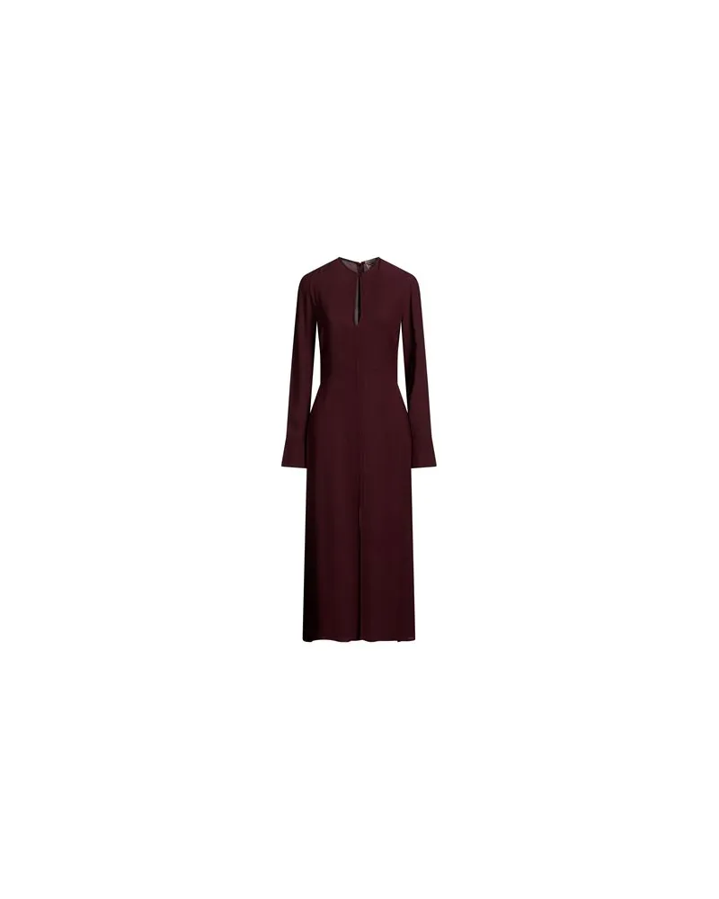 Semicouture KLEIDER - Midi-Kleiderauf YOOX.COM Pflaume
