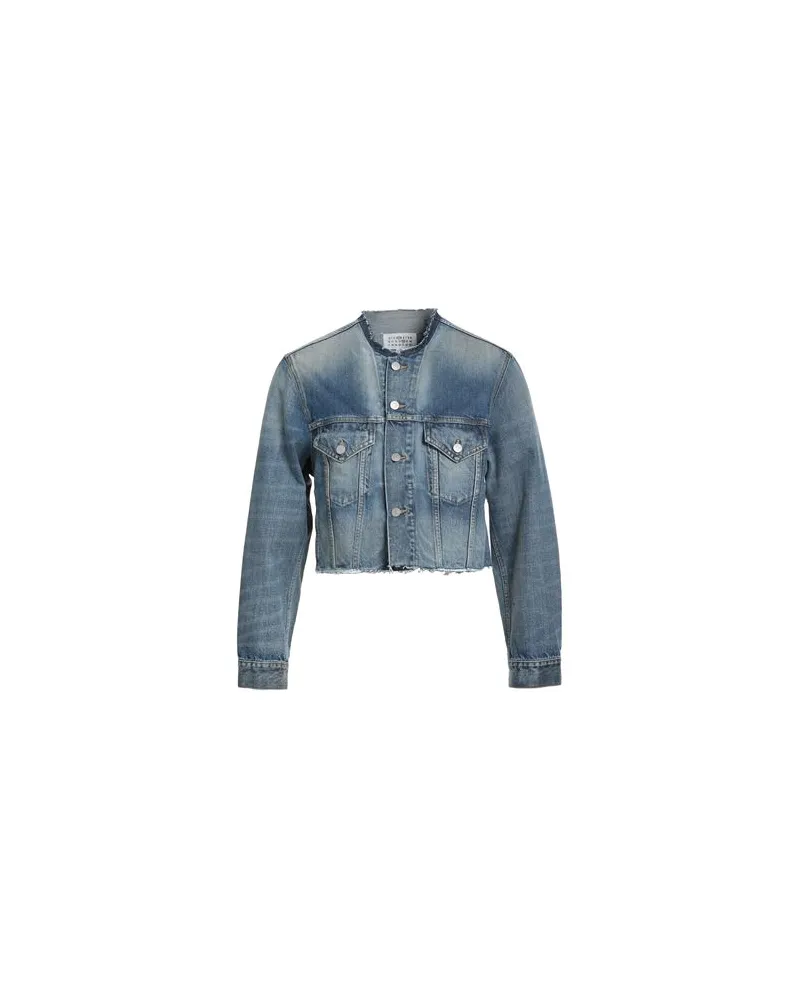Maison Margiela JACKEN & MÄNTEL - Jeansjacken/Mäntelauf YOOX.COM Blau