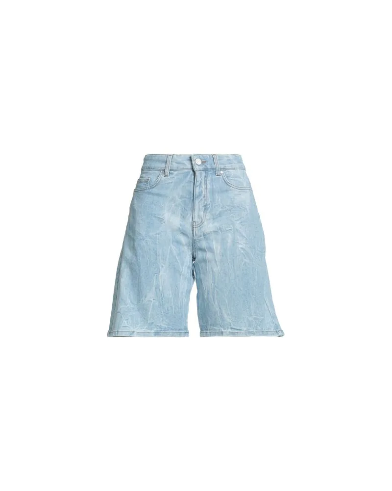 Stella McCartney HOSEN & RÖCKE - Jeansshortsauf YOOX.COM Blau
