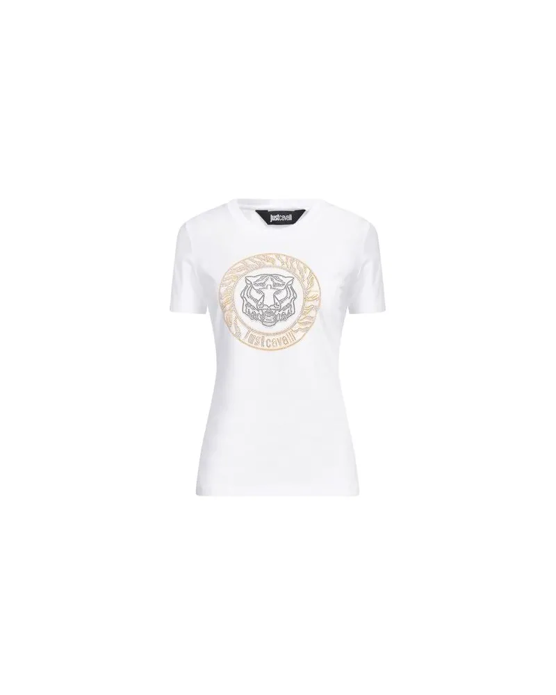 Just Cavalli TOPS - T-shirtsauf YOOX.COM Weiß