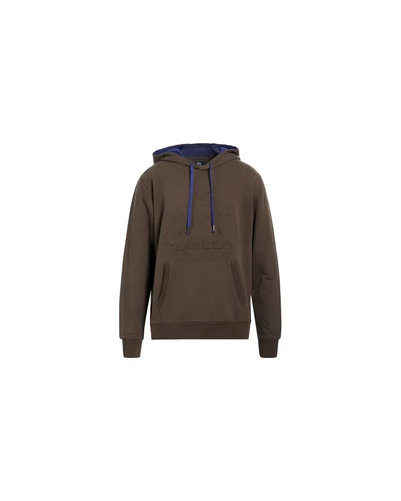 La Martina TOPS - Sweatshirtsauf YOOX.COM Dunkelbraun