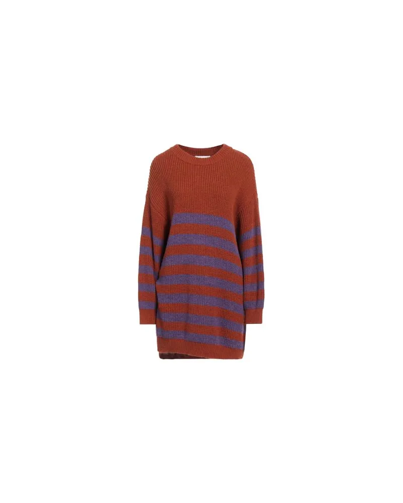 Brand Unique STRICKWAREN - Pulloverauf YOOX.COM Rostrot