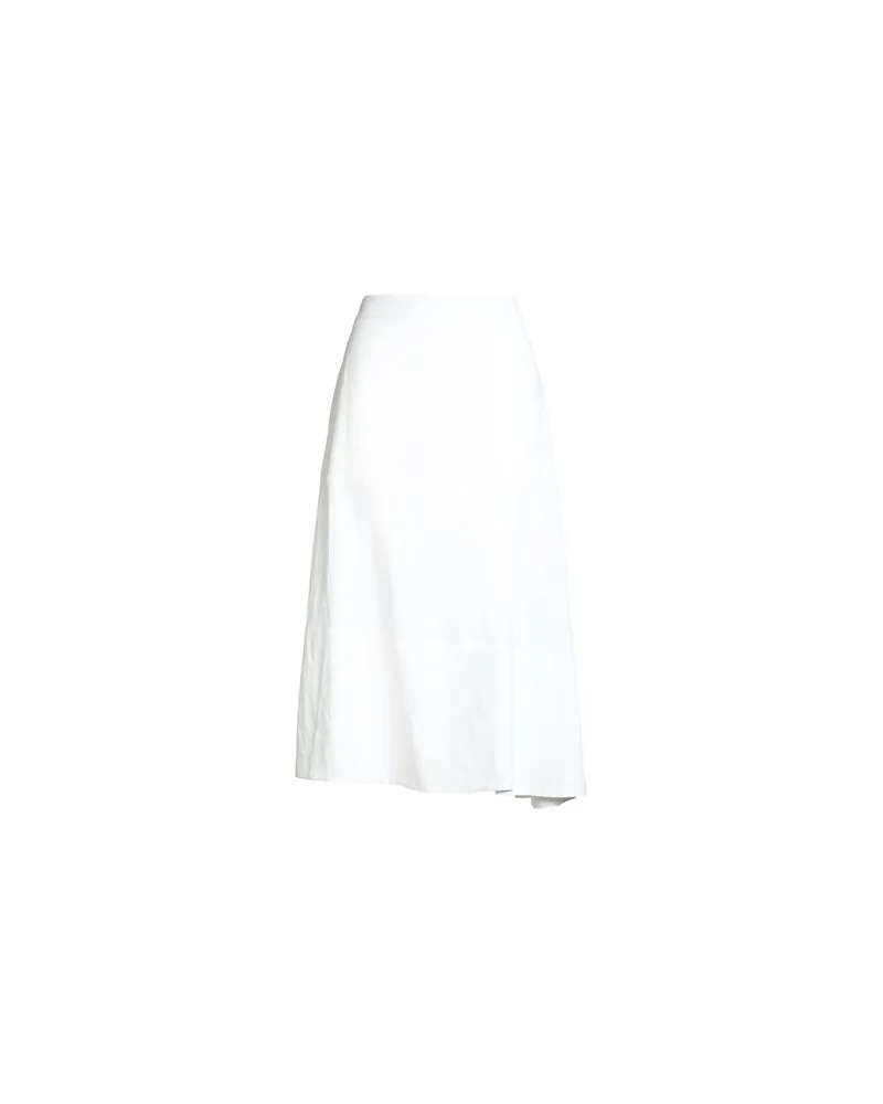Jil Sander HOSEN & RÖCKE - Midi-Röckeauf YOOX.COM Weiß