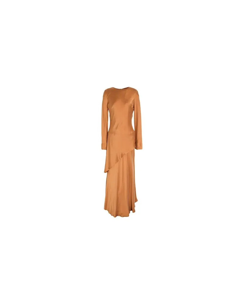 MAX&Co. KLEIDER - Maxi-Kleiderauf YOOX.COM Kupfer