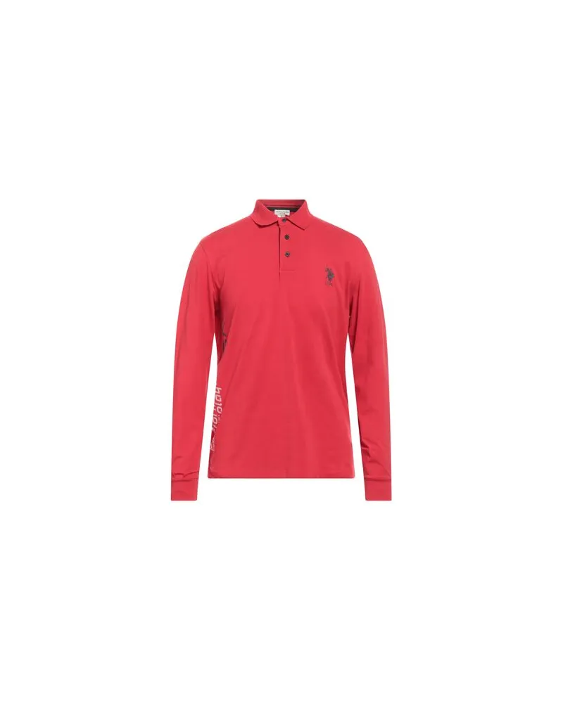 U.S. Polo Assn.  U POLO ASSN. - TOPS - Poloshirtsauf YOOX.COM Rot