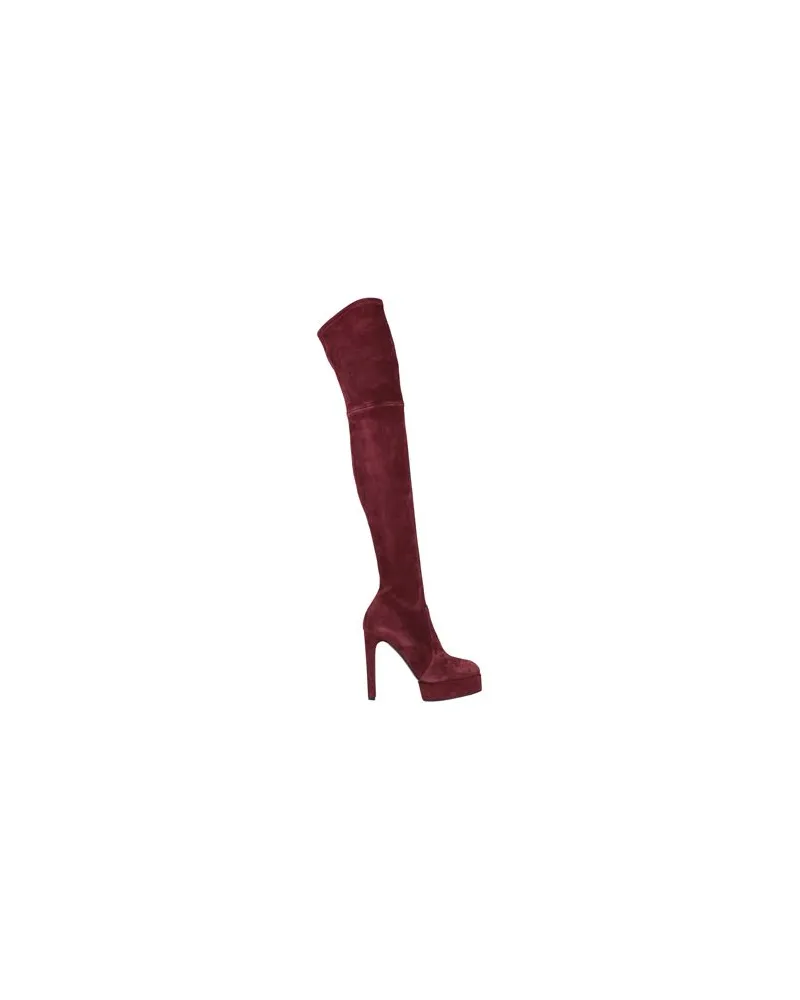Casadei SCHUHE - Stiefelauf YOOX.COM Bordeaux