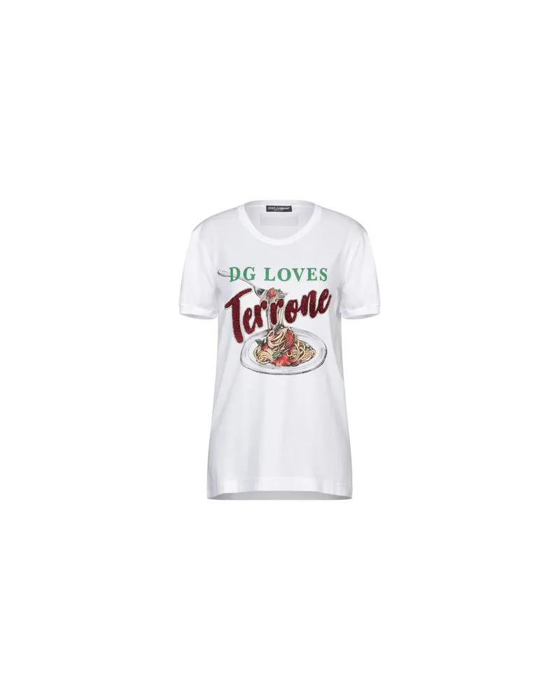 Dolce & Gabbana TOPS - T-shirtsauf YOOX.COM Weiß
