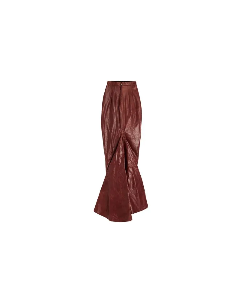 Rick Owens HOSEN & RÖCKE - Maxi-Röckeauf YOOX.COM Ziegelrot