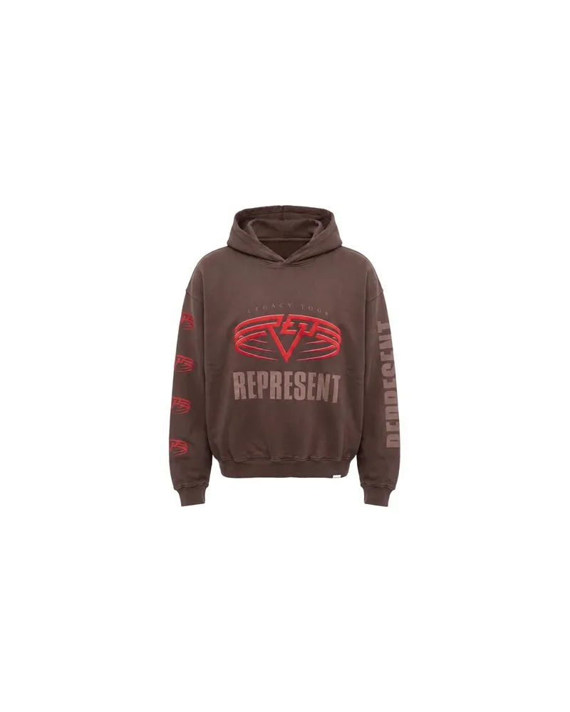 REPRESENT TOPS - Sweatshirtsauf YOOX.COM Dunkelbraun