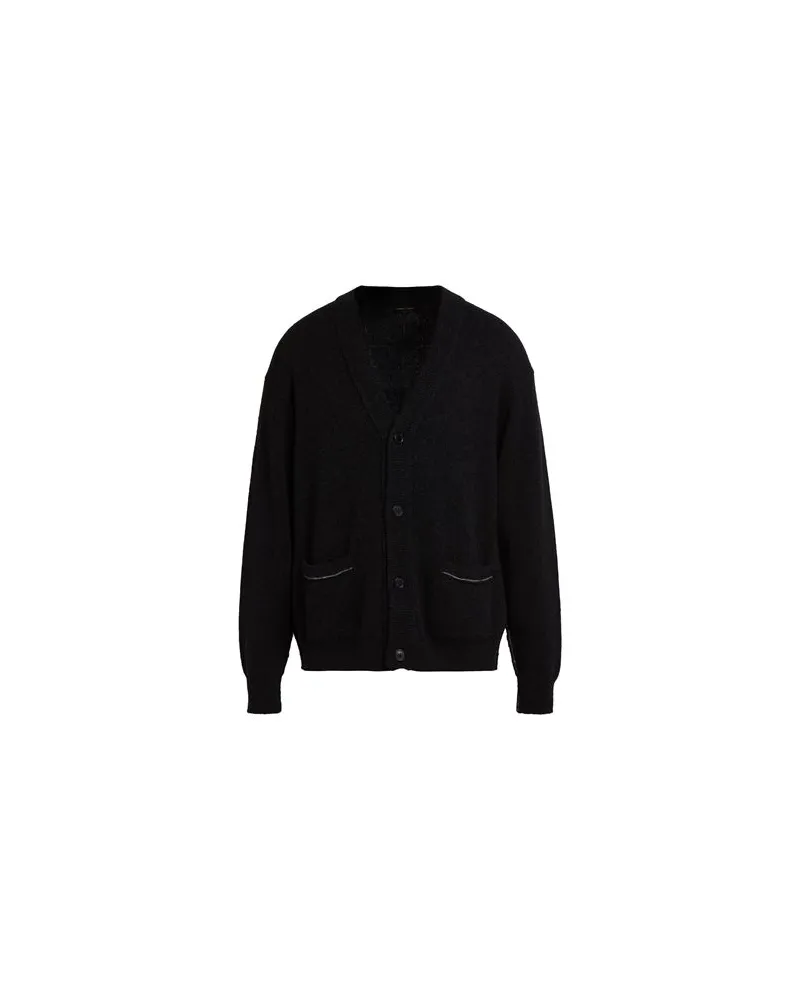 Roberto Collina STRICKWAREN - Strickjackenauf YOOX.COM Schwarz