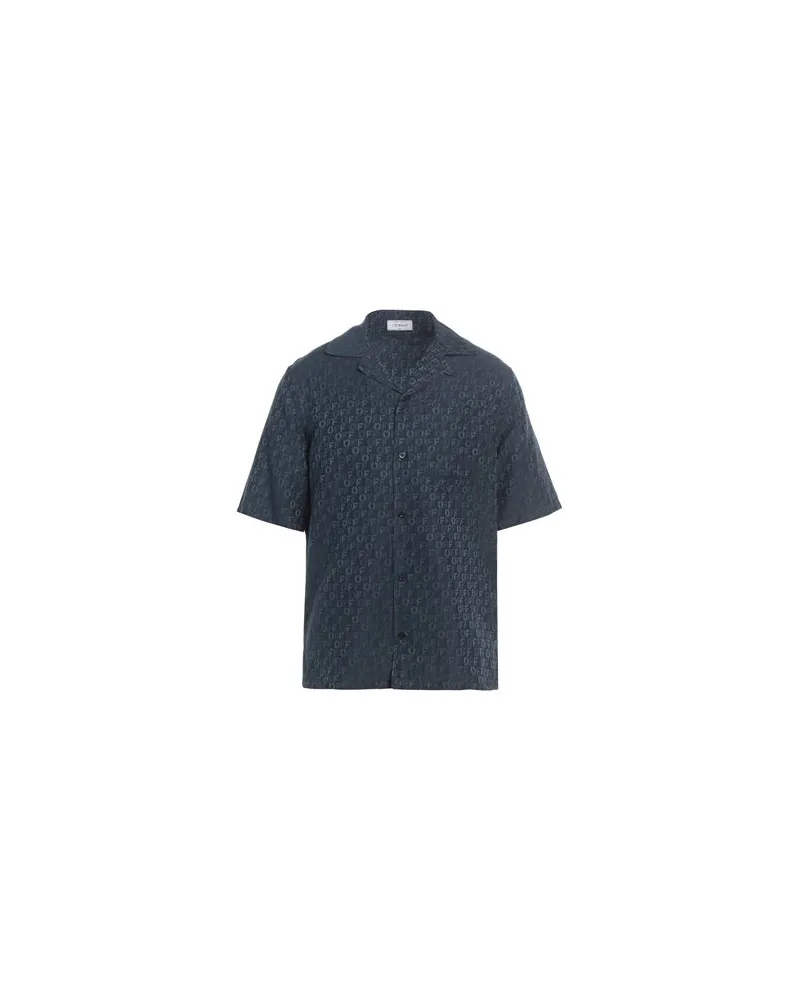 OFF-WHITE TOPS - Hemdenauf YOOX.COM Nachtblau