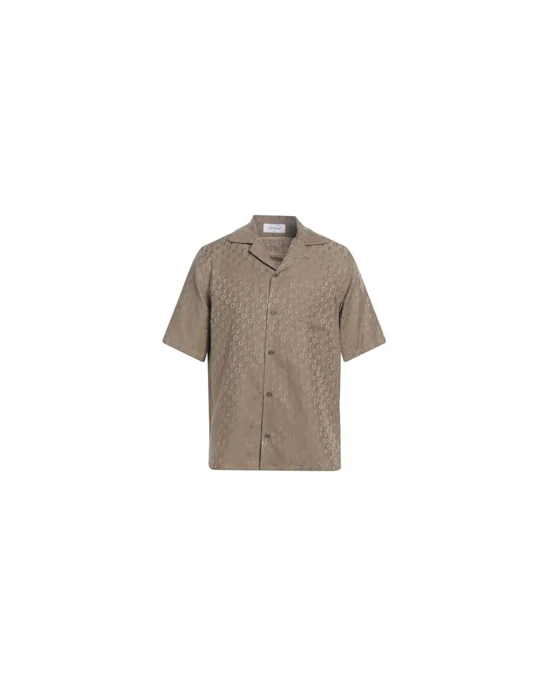 OFF-WHITE TOPS - Hemdenauf YOOX.COM Khaki