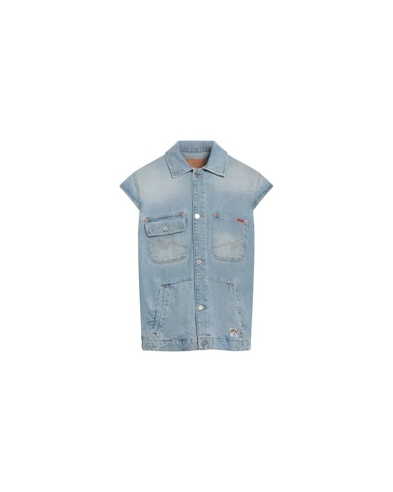 Martine Rose JACKEN & MÄNTEL - Jeansjacken/Mäntelauf YOOX.COM Blau