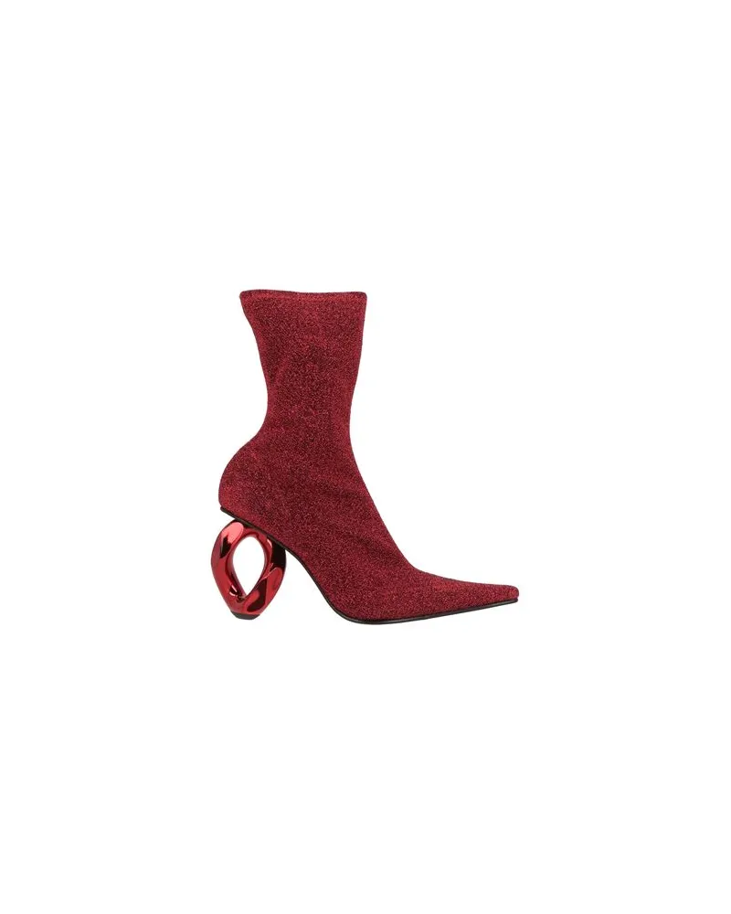J.W.Anderson SCHUHE - Stiefelettenauf YOOX.COM Rot