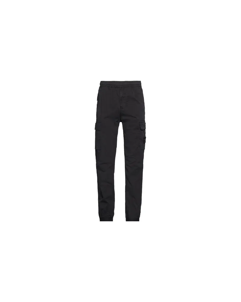 Stone Island HOSEN & RÖCKE - Hosenauf YOOX.COM Schwarz