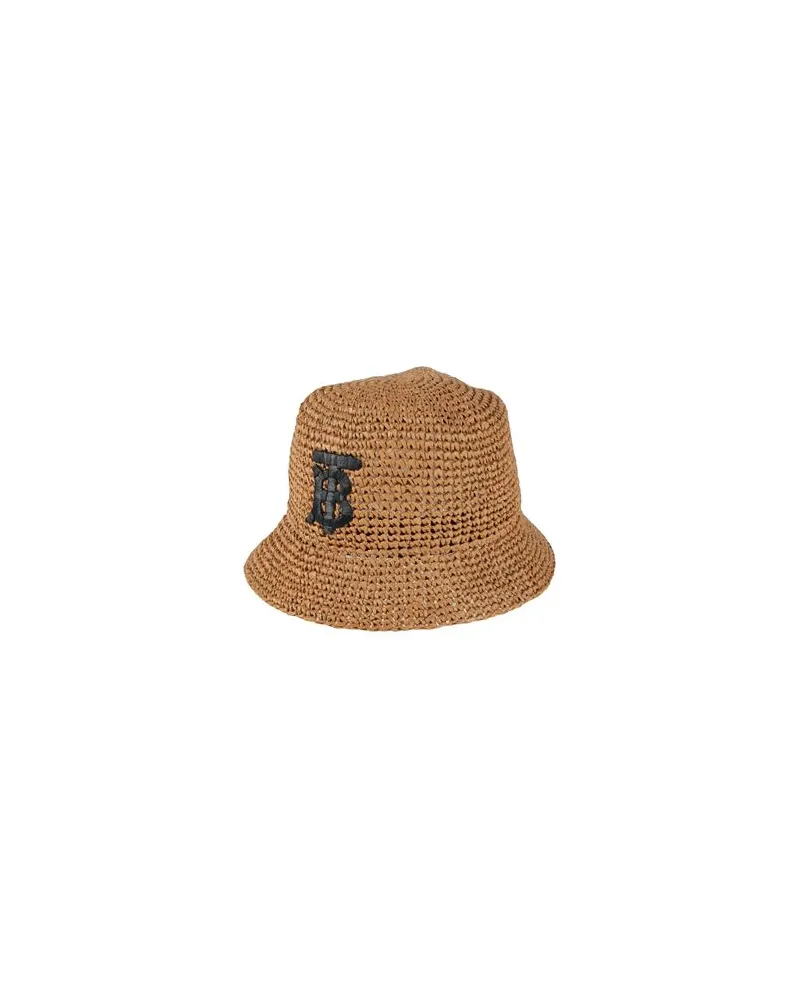 Burberry ACCESSOIRES - Mützen & Hüteauf YOOX.COM Kamel