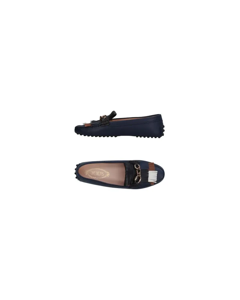 TOD'S SCHUHE - Mokassinsauf YOOX.COM Nachtblau
