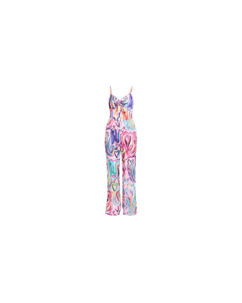 House of Holland OVERALLS - Jumpsuitsauf YOOX.COM Rosa