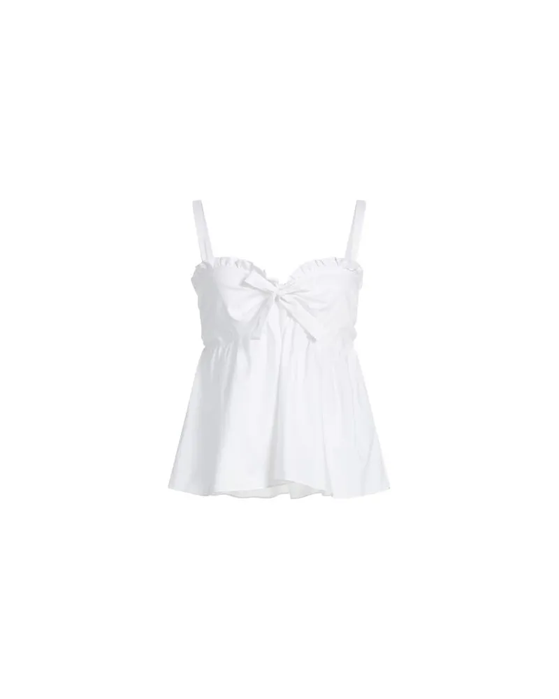 Blumarine TOPS - Topsauf YOOX.COM Weiß