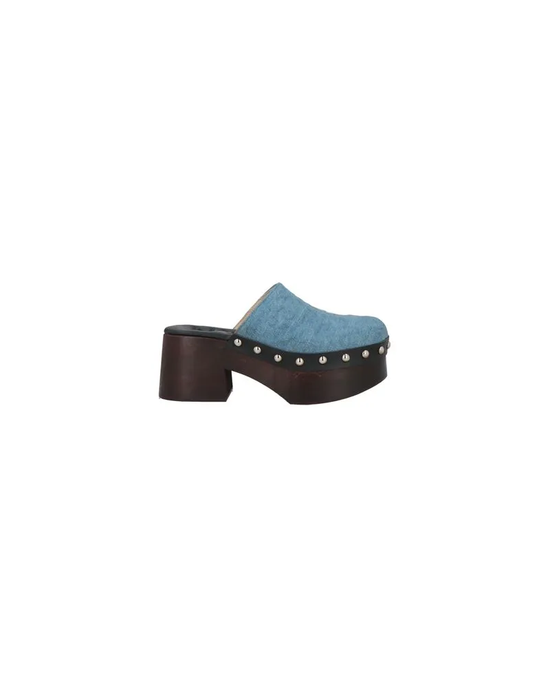 N° 21 SCHUHE - Mules & Clogsauf YOOX.COM Blau