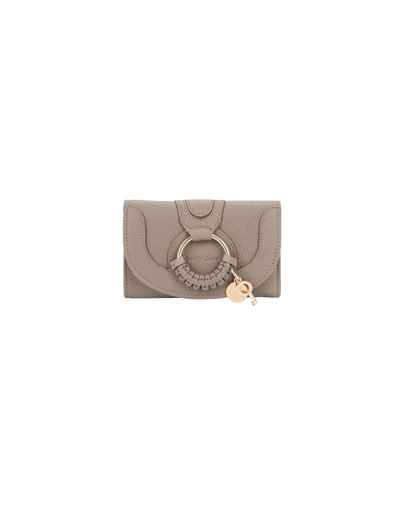 See by Chloé Kleinlederwaren - Brieftaschenauf YOOX.COM Maulwurfsgrau