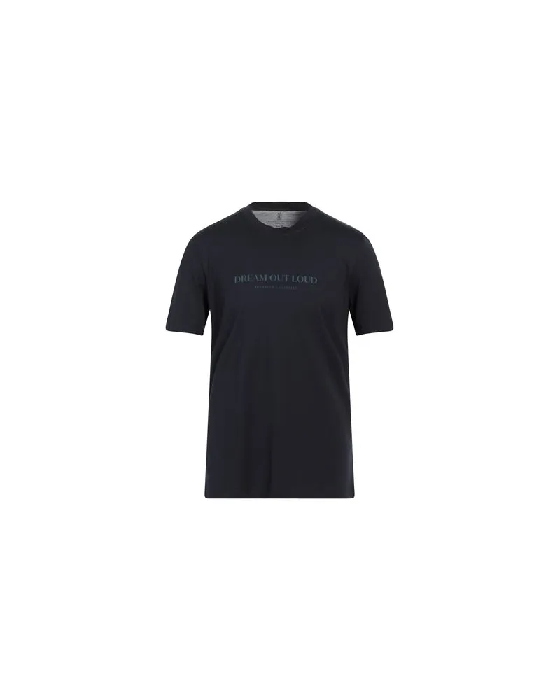 Brunello Cucinelli TOPS - T-shirtsauf YOOX.COM Nachtblau