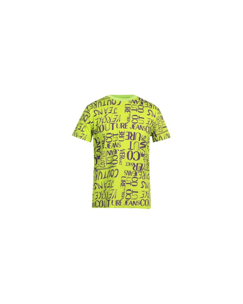 Versace Jeans TOPS - T-shirtsauf YOOX.COM Limettengrün