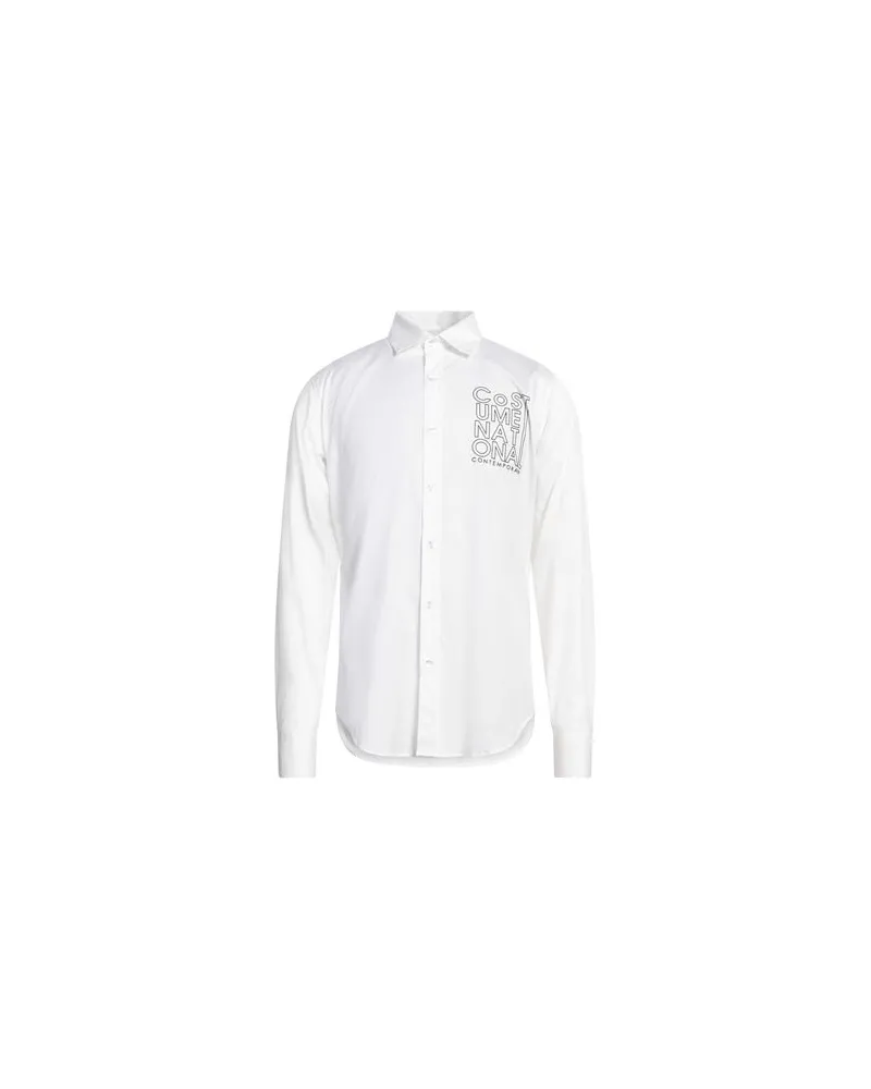 CoSTUME NATIONAL TOPS - Hemdenauf YOOX.COM Weiß