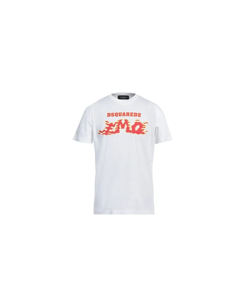 Dsquared2 TOPS - T-shirtsauf YOOX.COM Weiß