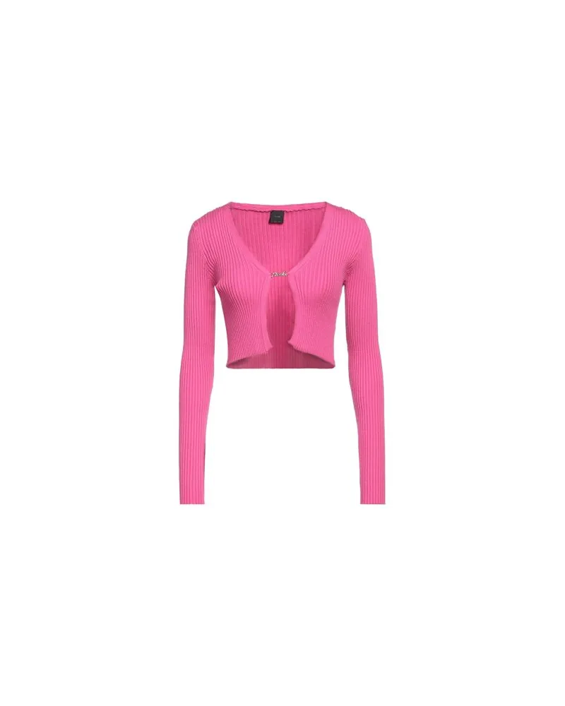 Pinko STRICKWAREN - Strickjackenauf YOOX.COM Fuchsia