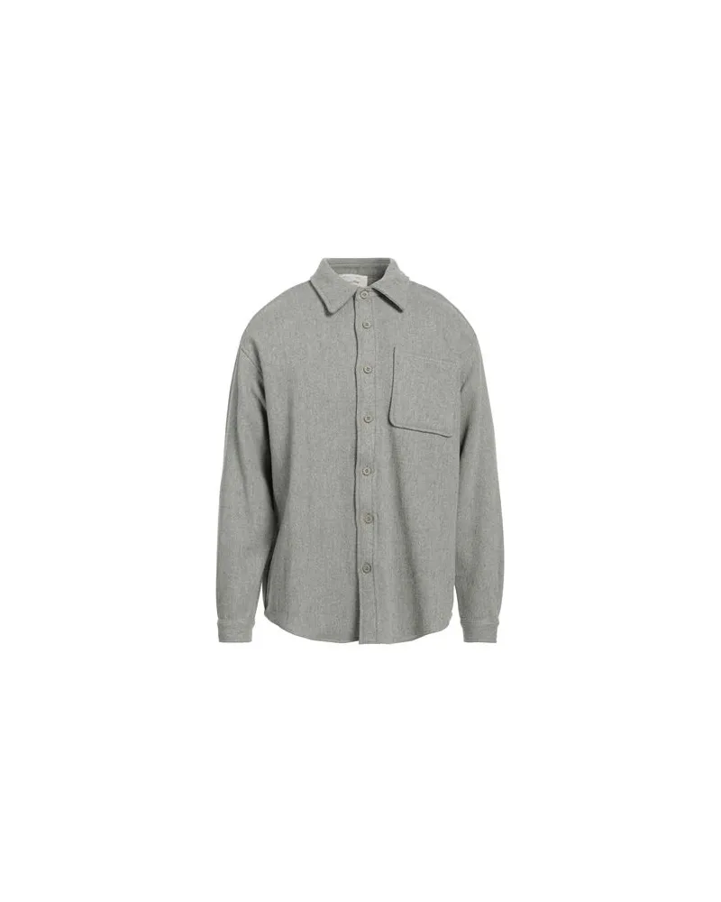 American Vintage TOPS - Hemdenauf YOOX.COM Hellgrau
