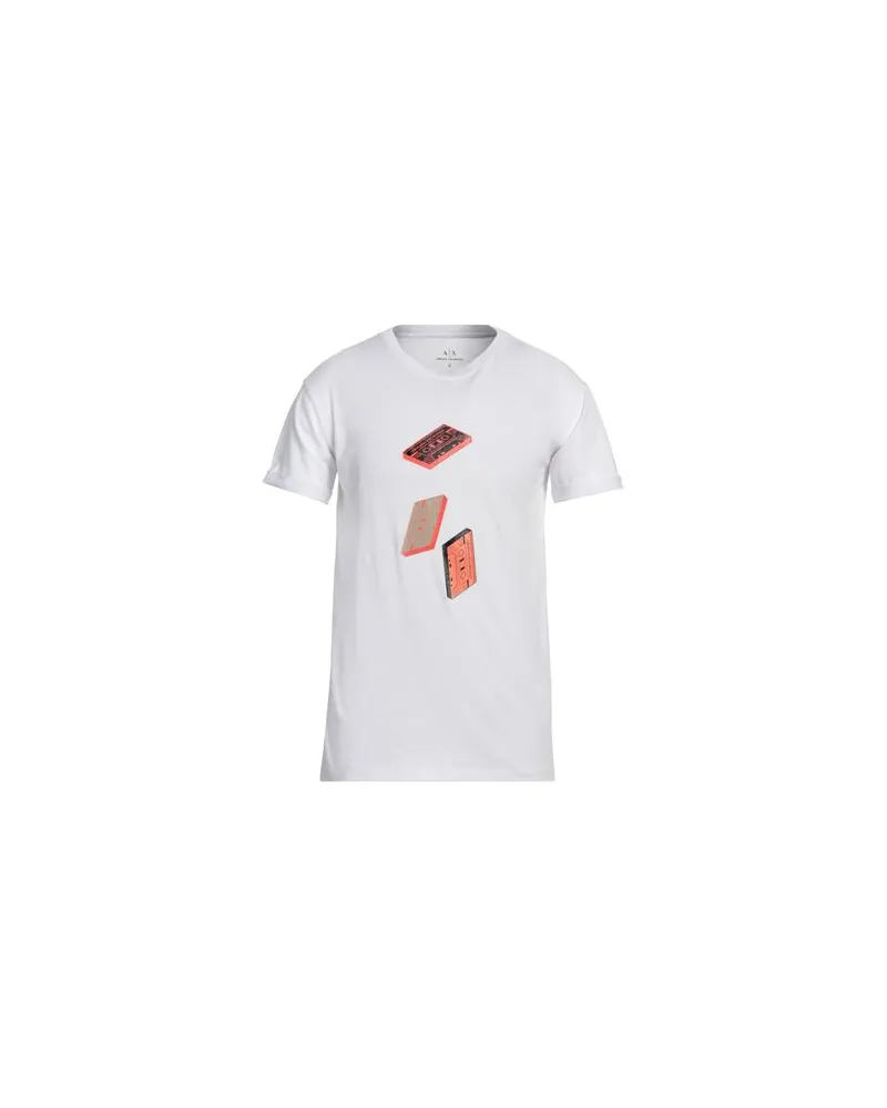 Armani Exchange TOPS - T-shirtsauf YOOX.COM Weiß