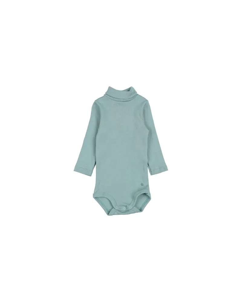 Petit Bateau NEUGEBORENE - Strampelanzügeauf YOOX.COM Salbeigrün